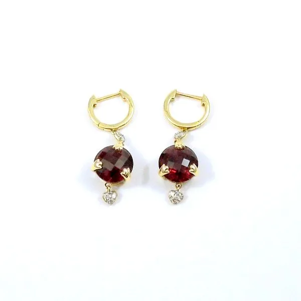 Garnet Earrings Joint Venture Jewelry Cary, NC