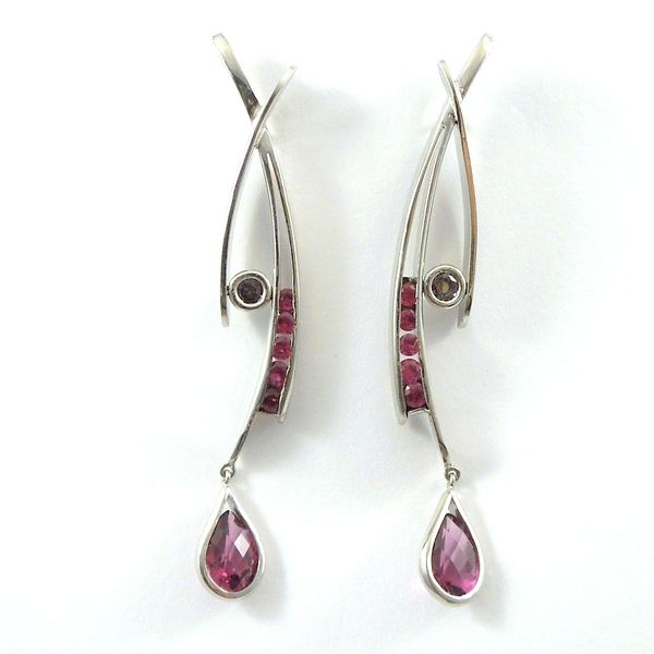 Designer Colored Stone Earrings Joint Venture Jewelry Cary, NC