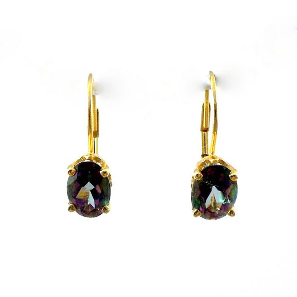 Synthetic Alexandrite Earrings Joint Venture Jewelry Cary, NC