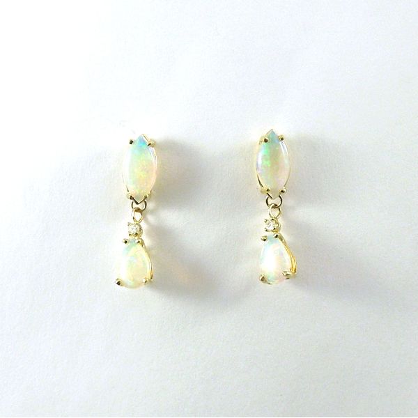 Opal Drop Earrings Joint Venture Jewelry Cary, NC