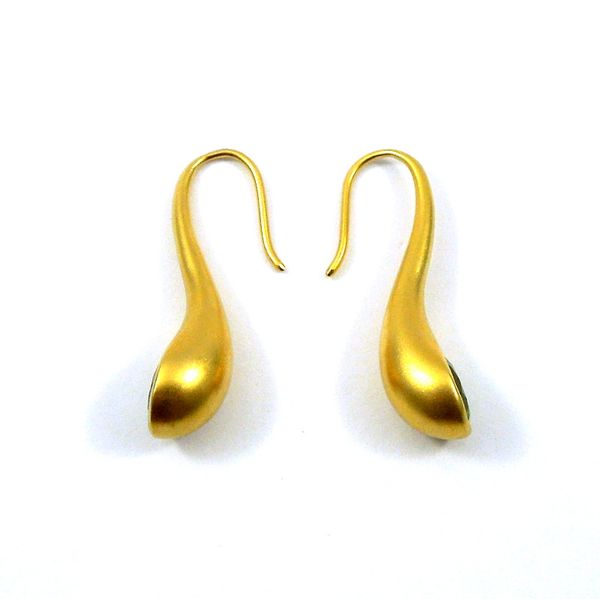 Peridot Dangle Earrings Image 3 Joint Venture Jewelry Cary, NC