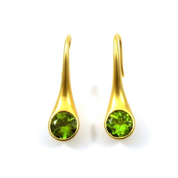 Peridot Dangle Earrings Joint Venture Jewelry Cary, NC