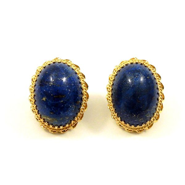 Lapis Stud Earrings Joint Venture Jewelry Cary, NC