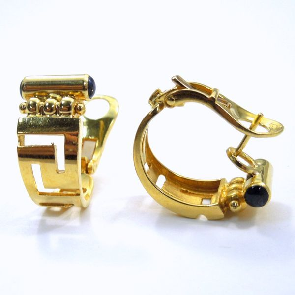 Greek Key Earrings Joint Venture Jewelry Cary, NC