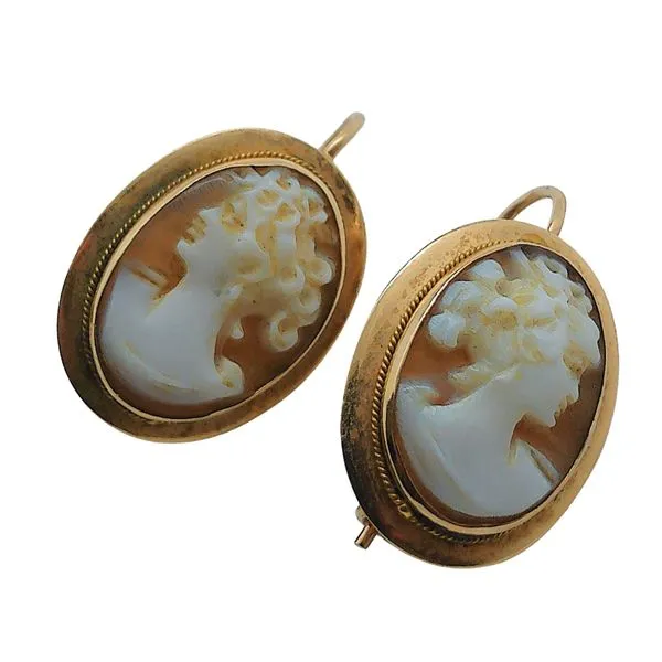 Cameo Earrings Joint Venture Jewelry Cary, NC