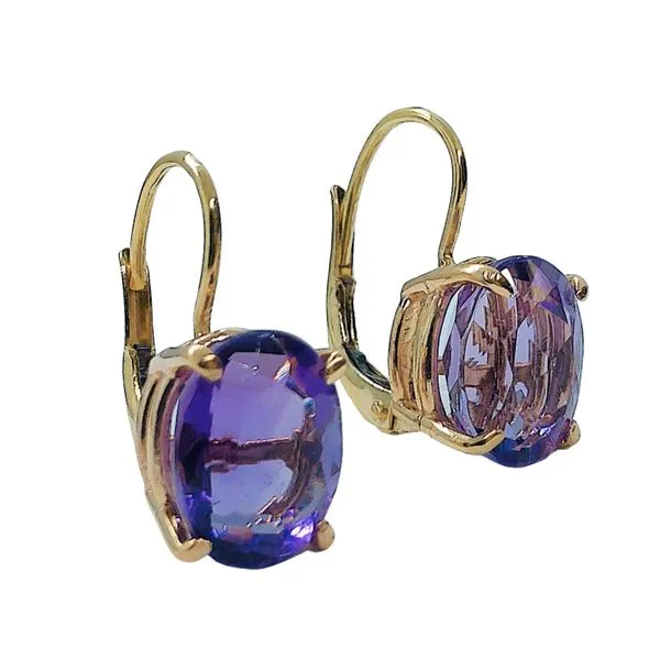 Amethyst Earrings Image 2 Joint Venture Jewelry Cary, NC