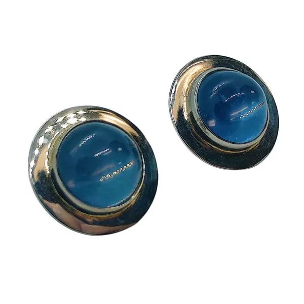 Star Sapphire Earrings Image 2 Joint Venture Jewelry Cary, NC