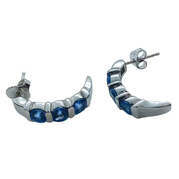 Tanzanite Earrings Image 2 Joint Venture Jewelry Cary, NC