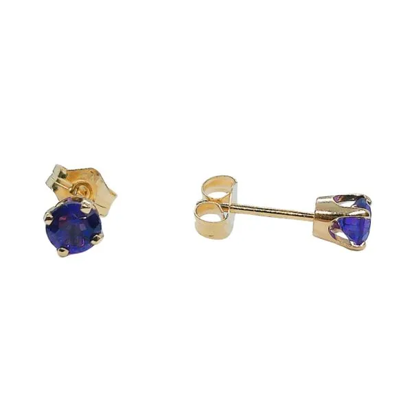 Amethyst Stud Earrings Image 2 Joint Venture Jewelry Cary, NC