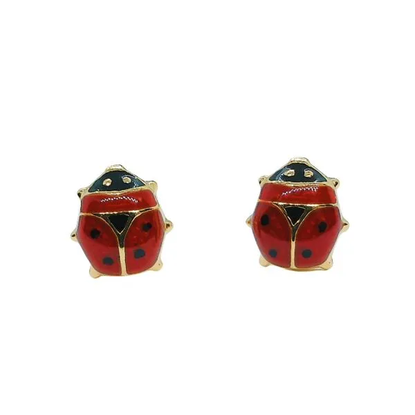 Ladybug Stud Earrings Joint Venture Jewelry Cary, NC