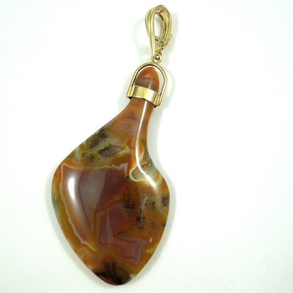 Freeform Agate Pendant Joint Venture Jewelry Cary, NC