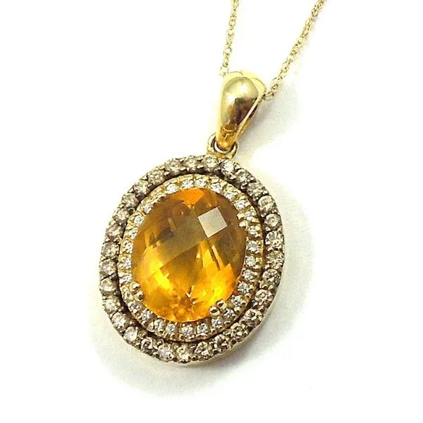 LeVian Citrine Necklace Joint Venture Jewelry Cary, NC