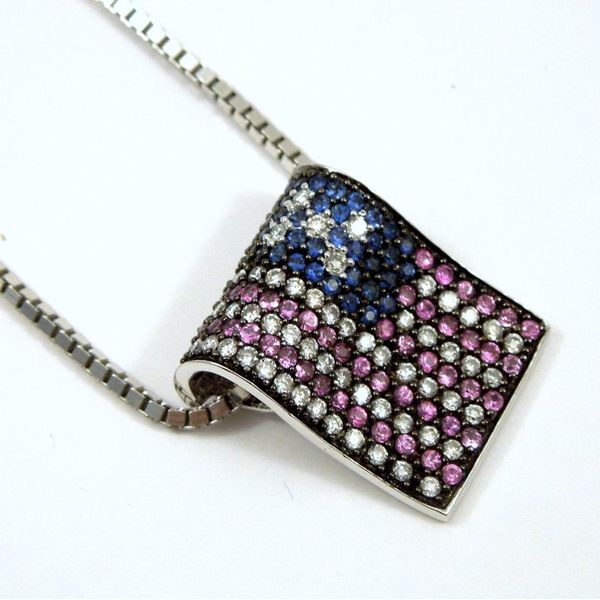 American Flag Pendant Joint Venture Jewelry Cary, NC