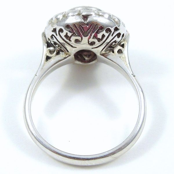 Post War Burma Ruby Ring Image 2 Joint Venture Jewelry Cary, NC
