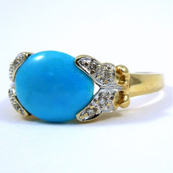 LeVian Turquoise Ring Image 2 Joint Venture Jewelry Cary, NC