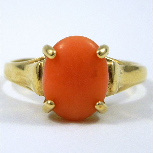 Vintage Coral Ring Joint Venture Jewelry Cary, NC