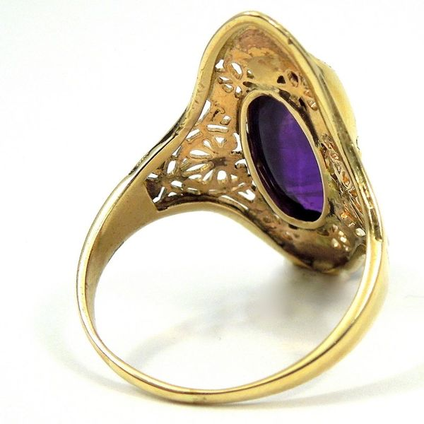 Vintage Amethyst Ring Image 3 Joint Venture Jewelry Cary, NC