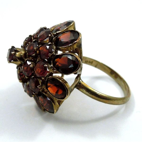Victorian Garnet Ring Image 2 Joint Venture Jewelry Cary, NC