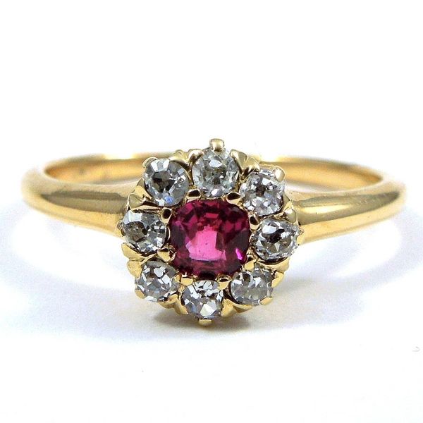 Victorian Ruby Ring Joint Venture Jewelry Cary, NC