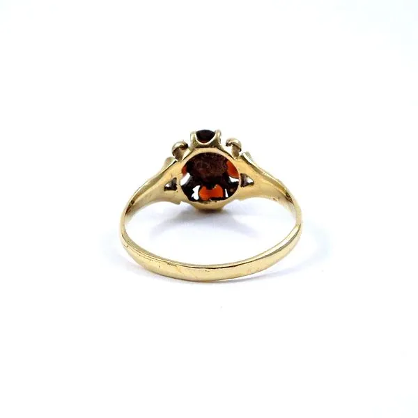 Vintage Garnet and Pearl Ring Image 3 Joint Venture Jewelry Cary, NC