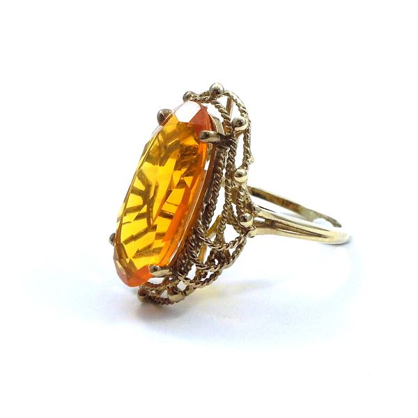 Vintage Citrine Ring Image 2 Joint Venture Jewelry Cary, NC