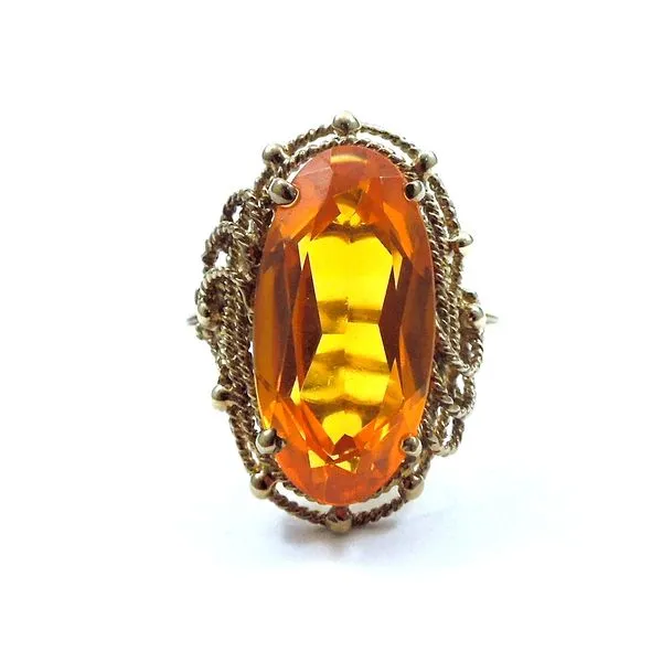 Vintage Citrine Ring Joint Venture Jewelry Cary, NC