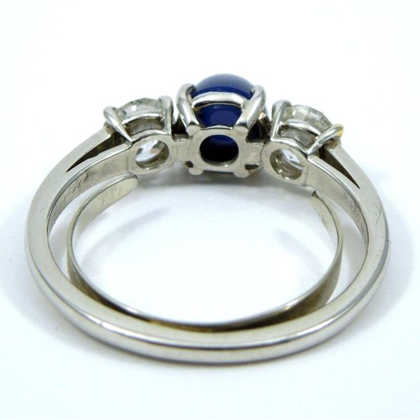 Raymond Yard Sapphire and Diamond Ring Image 3 Joint Venture Jewelry Cary, NC