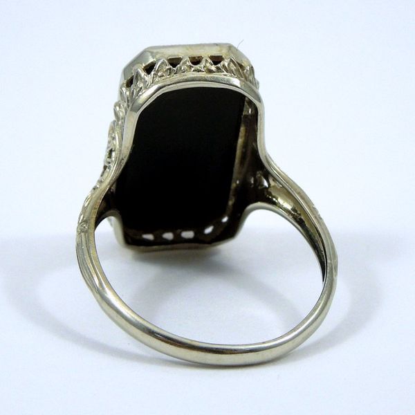 Vintage Onyx Ring Image 3 Joint Venture Jewelry Cary, NC