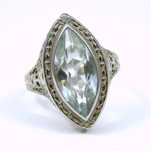 Vintage Aquamarine Ring Joint Venture Jewelry Cary, NC