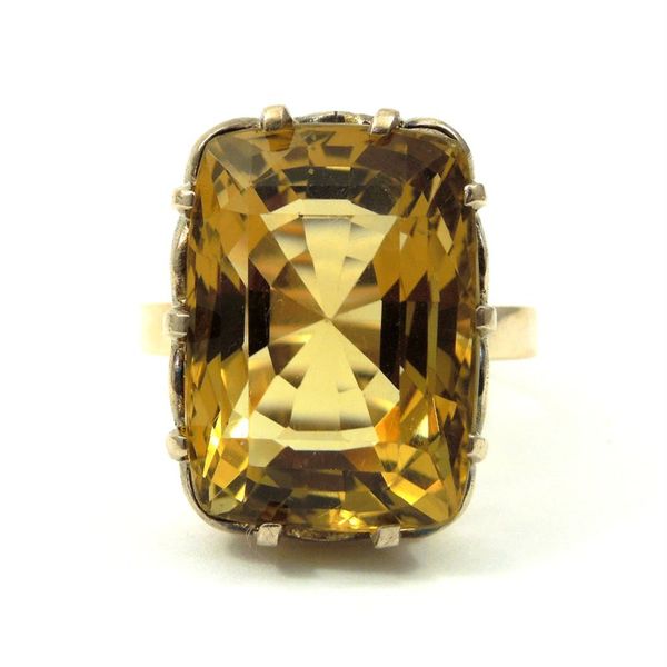 Vintage Citrine Ring Joint Venture Jewelry Cary, NC