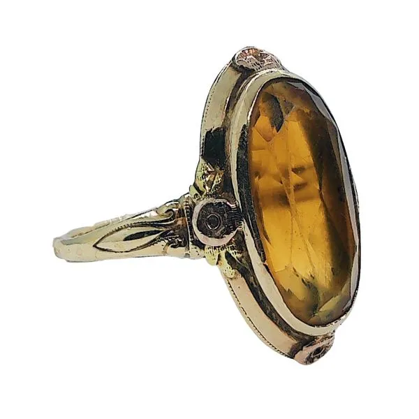 Vintage Citrine Ring Image 2 Joint Venture Jewelry Cary, NC