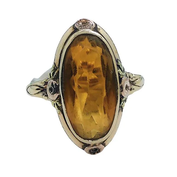 Vintage Citrine Ring Joint Venture Jewelry Cary, NC