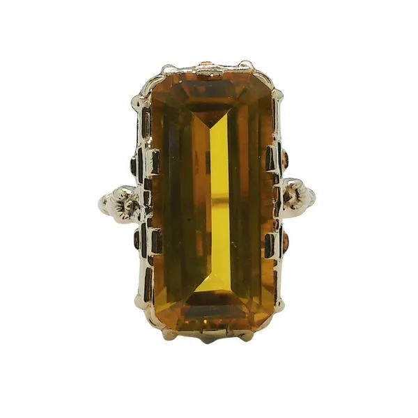 Vintage Citrine Ring Joint Venture Jewelry Cary, NC