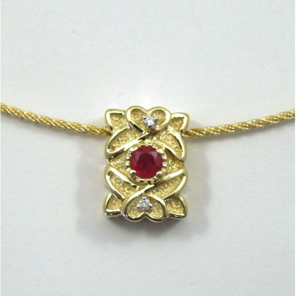 Ruby Slide on Choker Necklace Joint Venture Jewelry Cary, NC
