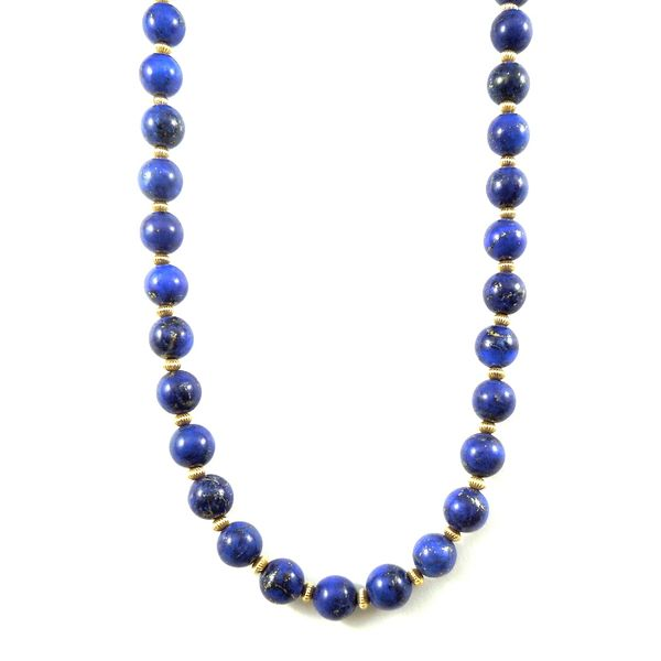 Lapis Beaded Necklace Joint Venture Jewelry Cary, NC