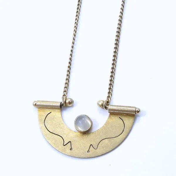 Estate Moonstone Necklace Joint Venture Jewelry Cary, NC