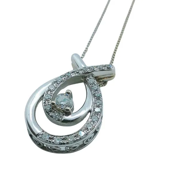 Diamond Necklace Image 2 Joint Venture Jewelry Cary, NC