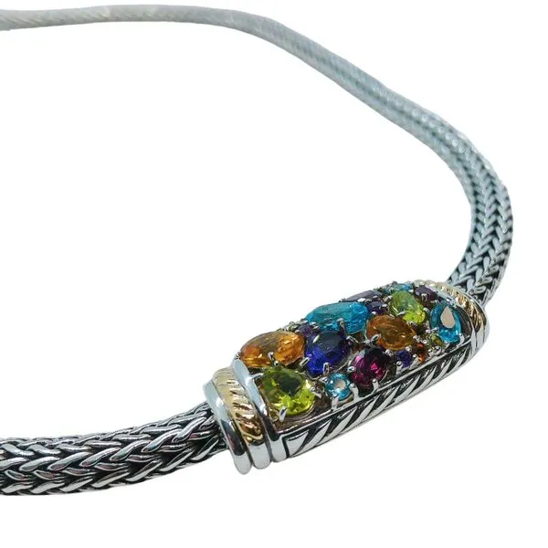 EFFY Multi Gemstone Necklace Image 2 Joint Venture Jewelry Cary, NC