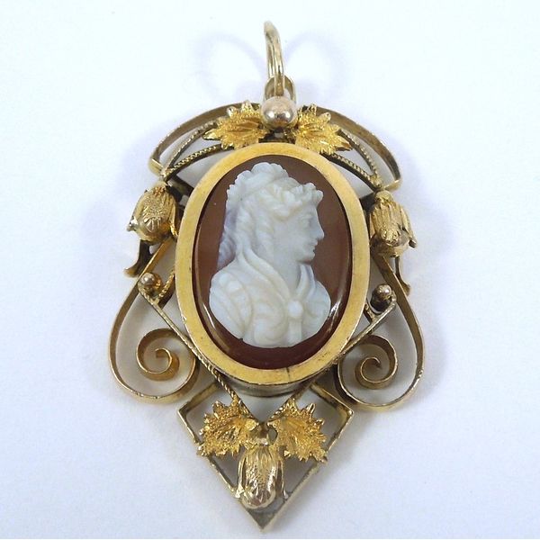 Victorian Cameo Pendant Joint Venture Jewelry Cary, NC