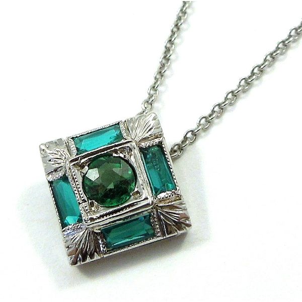 Vintage Emerald Pendant Joint Venture Jewelry Cary, NC
