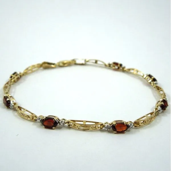 Garnet Bracelet Joint Venture Jewelry Cary, NC