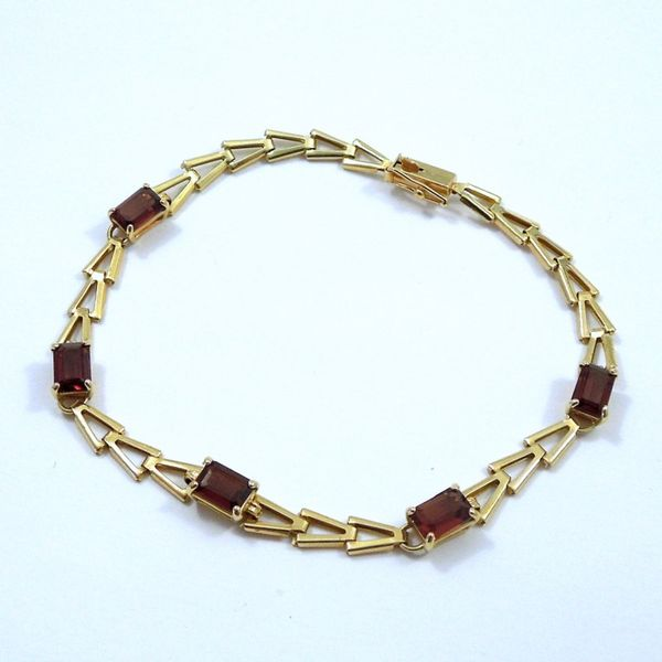 Garnet Bracelet Joint Venture Jewelry Cary, NC