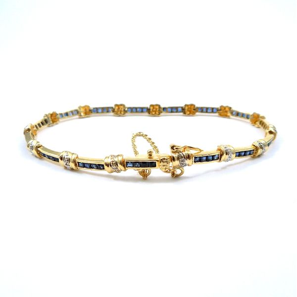 Sapphire Line Bracelet Joint Venture Jewelry Cary, NC