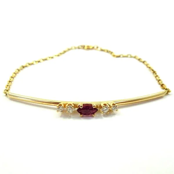 Ruby & Diamond Bracelet Joint Venture Jewelry Cary, NC