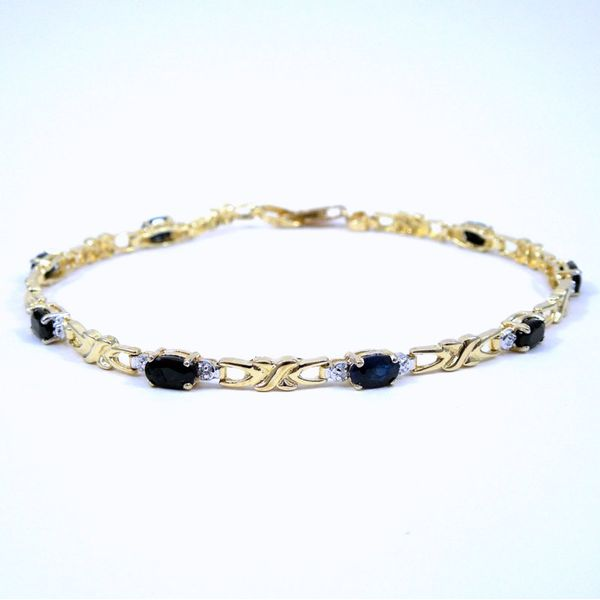 Sapphire Line Bracelet Joint Venture Jewelry Cary, NC