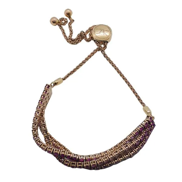 Pink Sapphire Bracelet Image 2 Joint Venture Jewelry Cary, NC