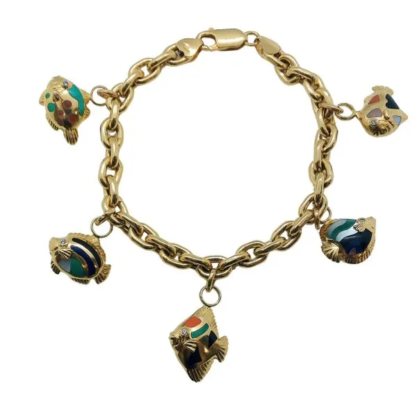 Asch Grossbardt Fish Bracelet Image 2 Joint Venture Jewelry Cary, NC