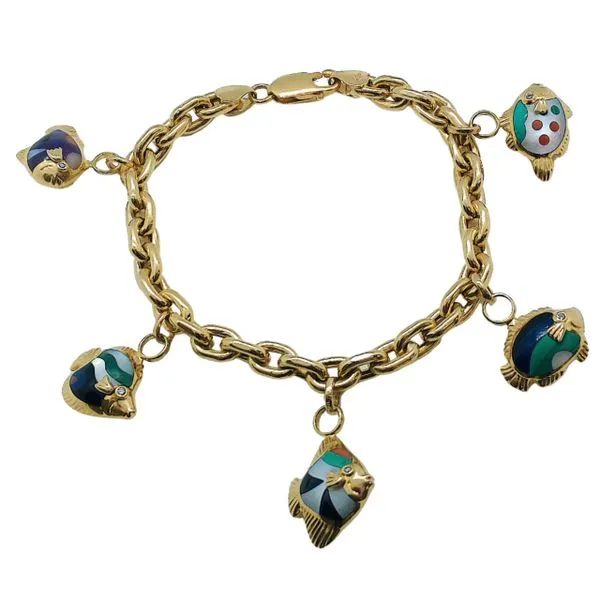 Asch Grossbardt Fish Bracelet Joint Venture Jewelry Cary, NC