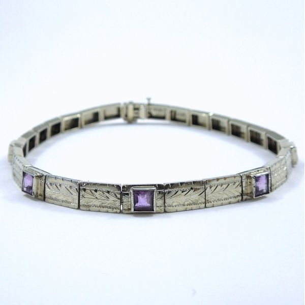 Vintage Amethyst Bracelet Joint Venture Jewelry Cary, NC