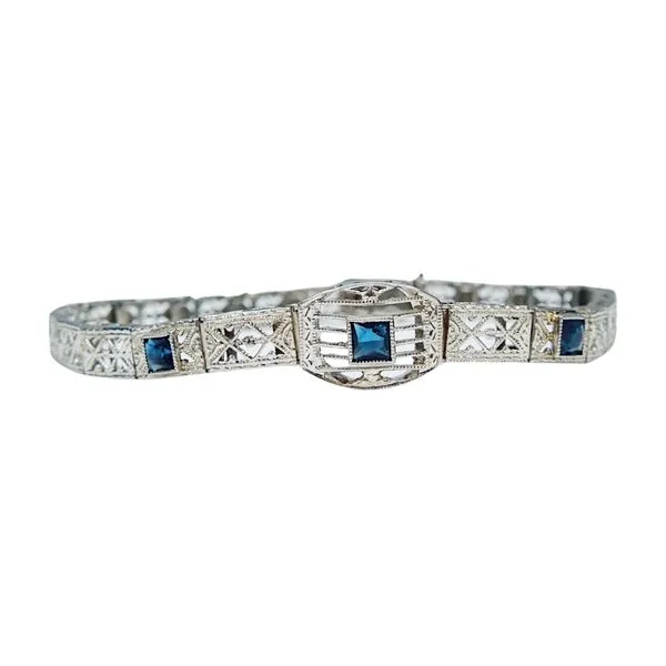 Vintage Sapphire Bracelet Joint Venture Jewelry Cary, NC